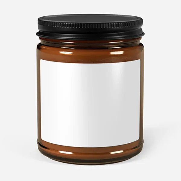 Amber Jar Scented Soy Candle