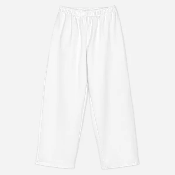 All-Over Print Unisex Cotton Wide-Leg Pants