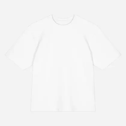 All-Over Print Oversized Cotton T-Shirt