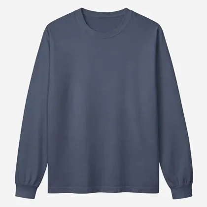 Unisex Garment Dye Heavyweight Long Sleeve Tee | Bella + Canvas 4851GD