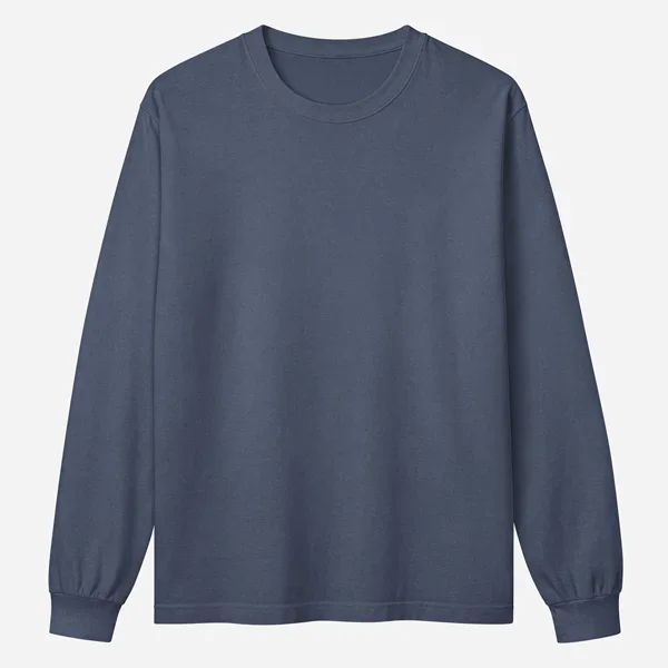 Unisex Garment Dye Heavyweight Long Sleeve Tee | Bella + Canvas 4851GD