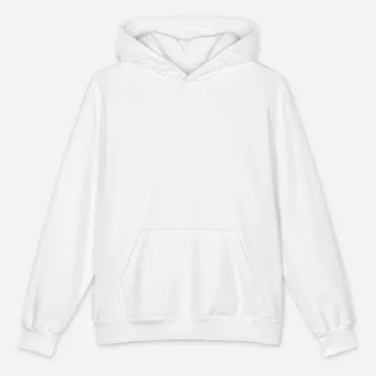All-Over Print Oversized Cotton Hoodie