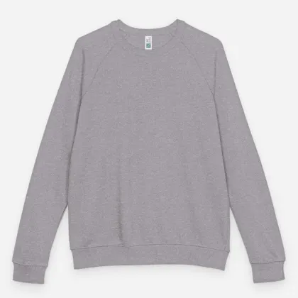 Unisex French Terry Raglan Crewneck | Lane Seven LS13004