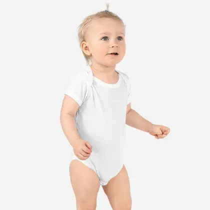 Baby Short Sleeve Bodysuit | Rabbit Skins 4400