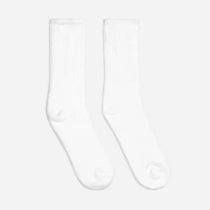 Embroidered Crew Socks | SOCCO SC200
