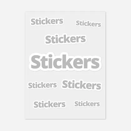 Kiss-Cut Sticker Sheet