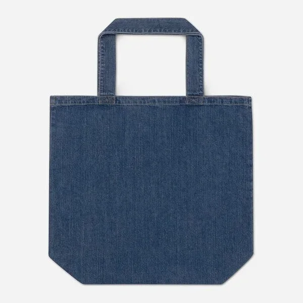 Organic Denim Tote Bag | Mantis M196