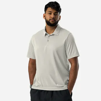 Unisex Adidas Space-Dyed Polo Shirt | A591
