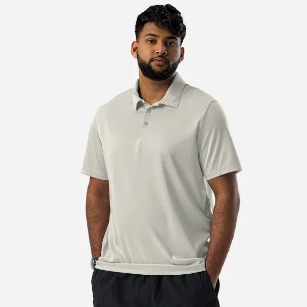 Unisex Adidas Space-Dyed Polo Shirt | A591
