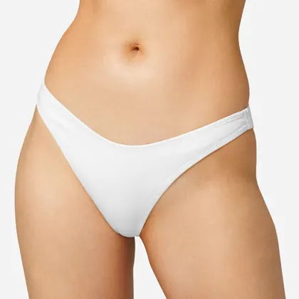 All-Over Print V-Cut Bikini Bottom