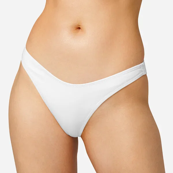 All-Over Print V-Cut Bikini Bottom