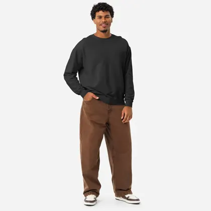 Unisex Garment-Dyed Lightweight Fleece Crewneck Sweatshirt I Comfort Colors 1466