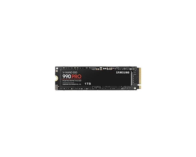 Samsung SSD Interno 990 PRO 1TB PCIe 4.0 (up to 7,450MB/s) NVMe M.2 (2280)