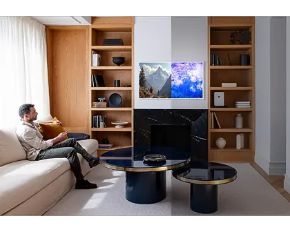 Samsung TV 55" The Frame LS03HA 4K SIN reflejos Samsung Vision AI Smart TV (2026)