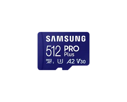 Samsung Tarjeta de memoria microSD 512Gb PRO Plus - MB-MD512SB