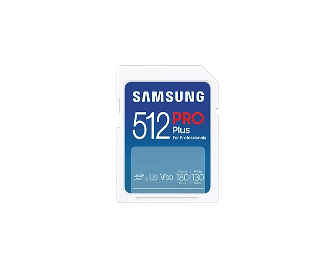 Samsung Tarjeta de memoria SD 512Gb PRO Plus - MB-SD512S