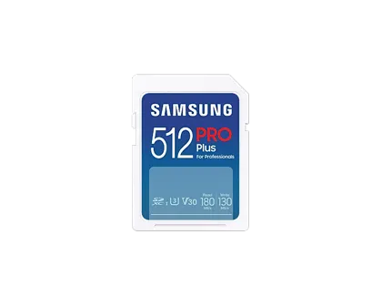 Samsung Tarjeta de memoria SD 512Gb PRO Plus - MB-SD512SB