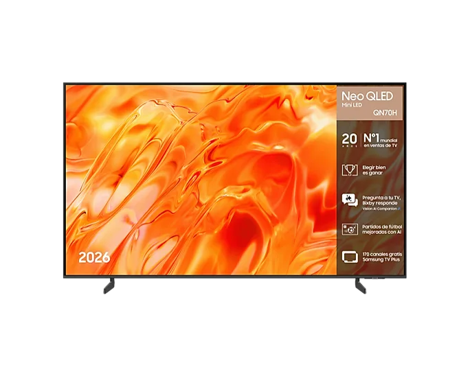 Samsung TV 50" Neo QLED QN70H 4K Samsung Vision AI Smart TV (2026)