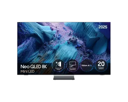 Samsung TV 85" Neo QLED QN990F 8K Samsung Vision AI Smart TV 2025
