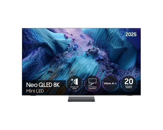 Samsung TV 85" Neo QLED QN990F 8K Samsung Vision AI Smart TV 2025