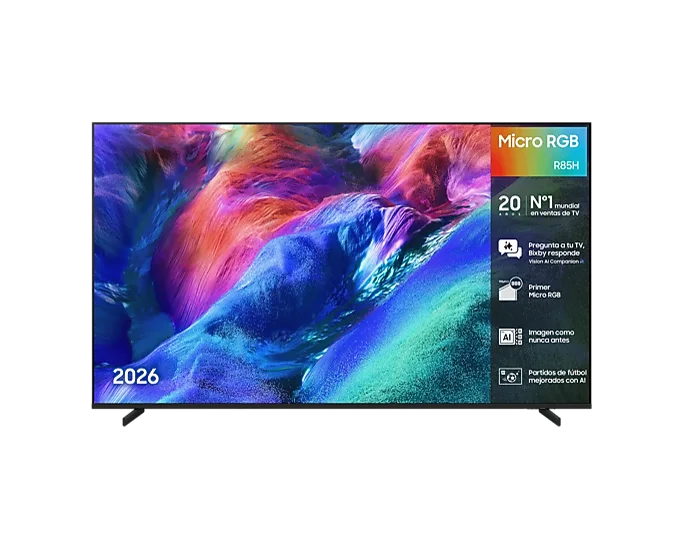 Samsung TV 55" 4K Micro RGB R85H Samsung Vision AI Smart TV (2026)