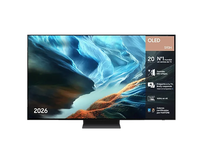 Samsung TV 55" OLED S93H 4K Sin reflejos 165Hz Samsung Vision AI Smart TV (2026)