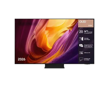 Samsung TV 55" OLED S95H 4K SIN reflejos Samsung Vision AI Smart TV 2026