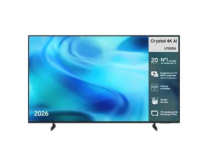 Samsung TV 43" Crystal 4K AI U7005H 4K Samsung Vision AI Smart TV (2026)