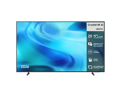 Samsung TV 65" Crystal 4K AI U8075H 4K Samsung Vision AI Smart TV (2026)