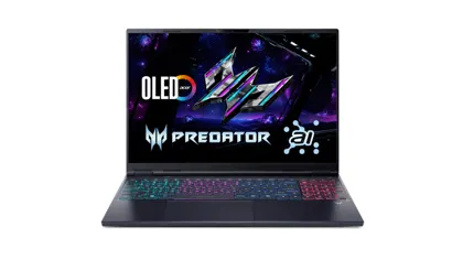 Alquila Portátil para juegos Acer Predator Helios Neo 16S con IA - Intel® Core™ Ultra 7-255HX - 16 GB - SSD de 1 TB - NVIDIA® GeForce® RTX™ 5070 - Alemán (QWERTZ) desde 37,99 € al mes
