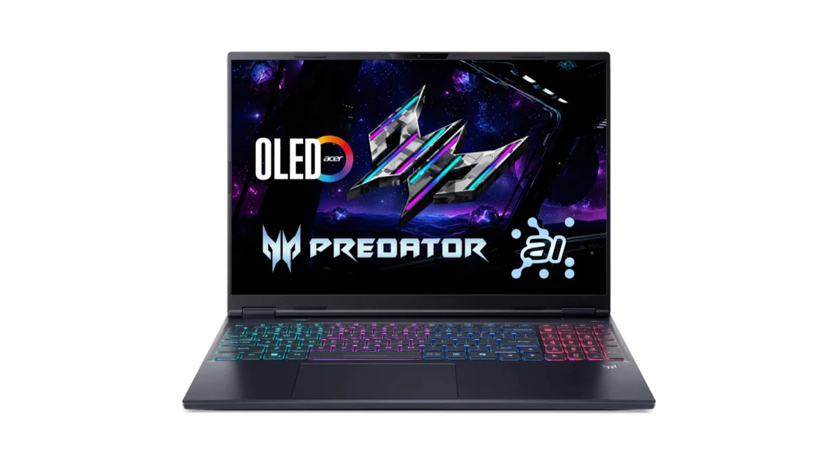 Alquila Portátil para juegos Acer Predator Helios Neo 16S con IA - Intel® Core™ Ultra 7-255HX - 16 GB - SSD de 1 TB - NVIDIA® GeForce® RTX™ 5070 - Alemán (QWERTZ) desde 37,99 € al mes
