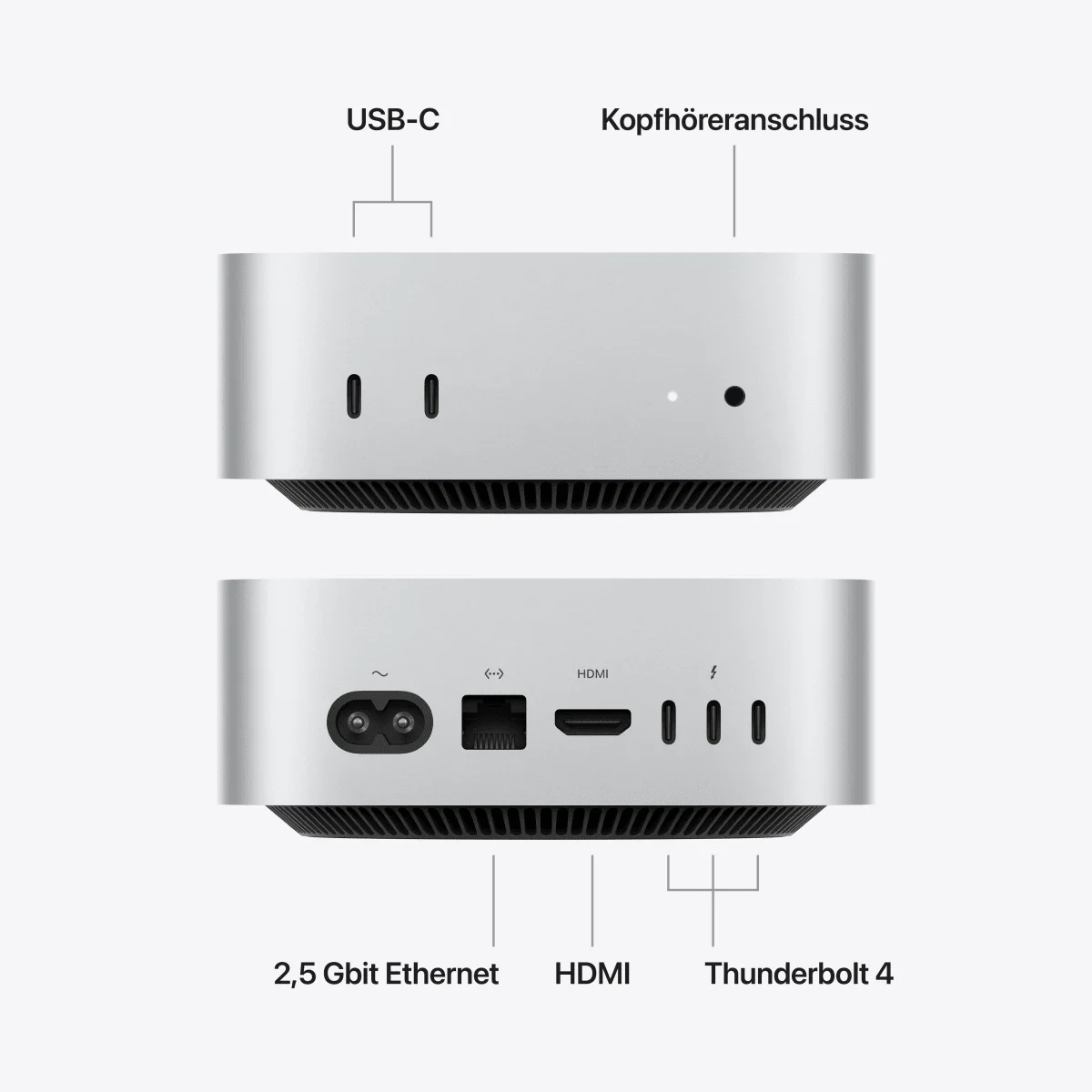 Apple Mac mini Mini-PC - M6 de 12 núcleos - 16 GB - SSD de 512 GB - CPU con GPU integrada de 12 núcleos