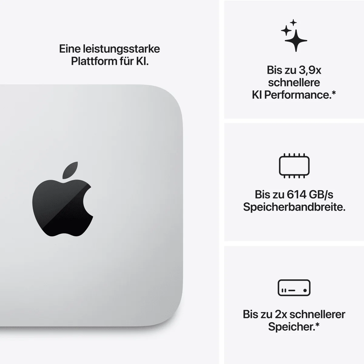 Alquila Ordenador de sobremesa Apple Mac Studio - M5 Max de 18 núcleos - 36 GB - SSD de 512 GB - CPU con GPU integrada de 32 núcleos desde 121,99 € al mes