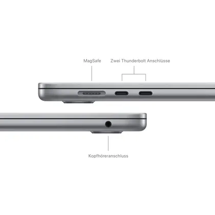 Alquila Portátil Apple MacBook Air de 15" - Apple M3 - 16 GB - SSD de 512 GB - GPU integrada Apple de 10 núcleos - Alemán (QWERTZ) desde 44,99 € al mes