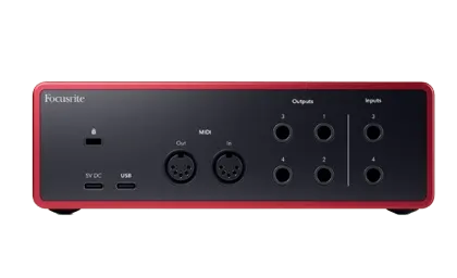 Focusrite Scarlett 4i4 (4th Gen) Audio Interface