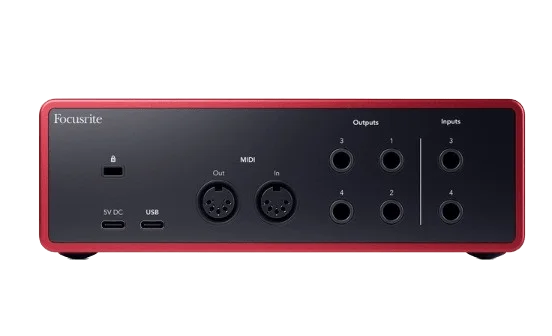 Focusrite Scarlett 4i4 (4th Gen) Audio Interface