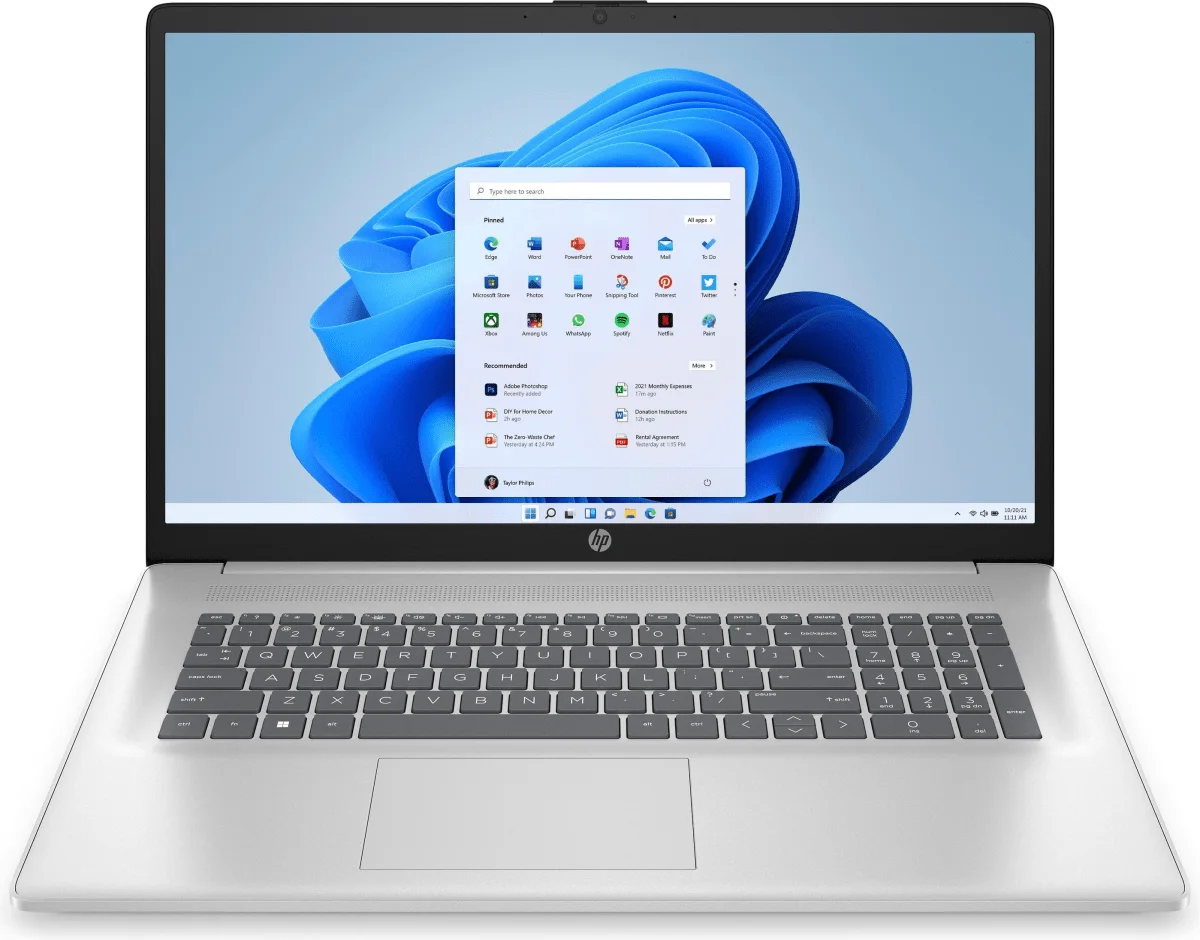 HP 17-CP0263NG Portátil - AMD Ryzen™ 5 5500U - 16GB - 512GB - AMD Radeon™ Graphics