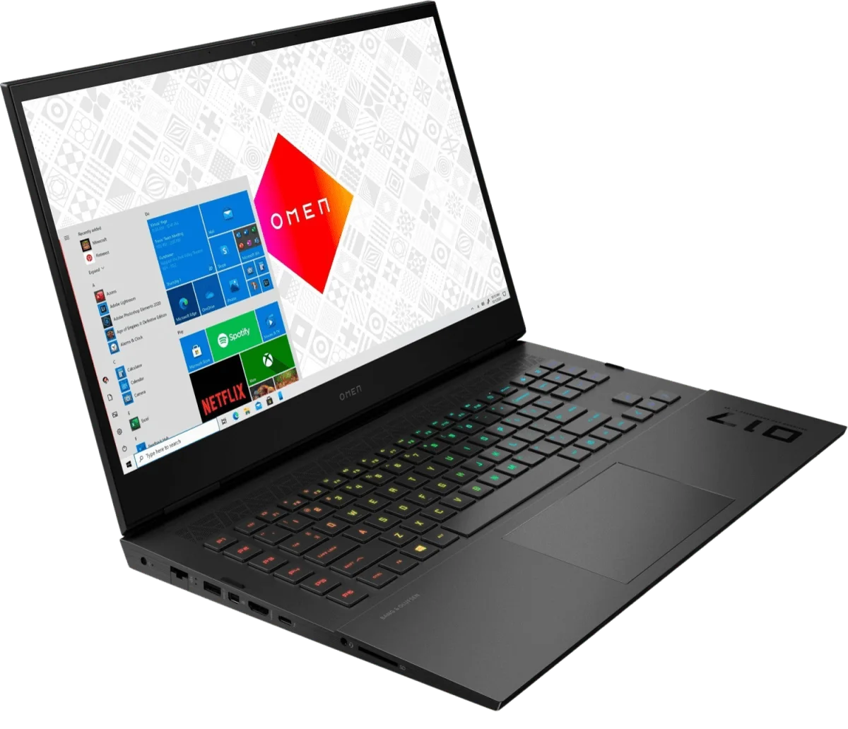Alquila Portátil para juegos HP Omen 17-ck1078ng - Intel® Core™ i7-12800HX - 32 GB - SSD de 1 TB - NVIDIA® GeForce® RTX™ 3080 Ti - Alemán (QWERTZ) desde 39,49 € al mes