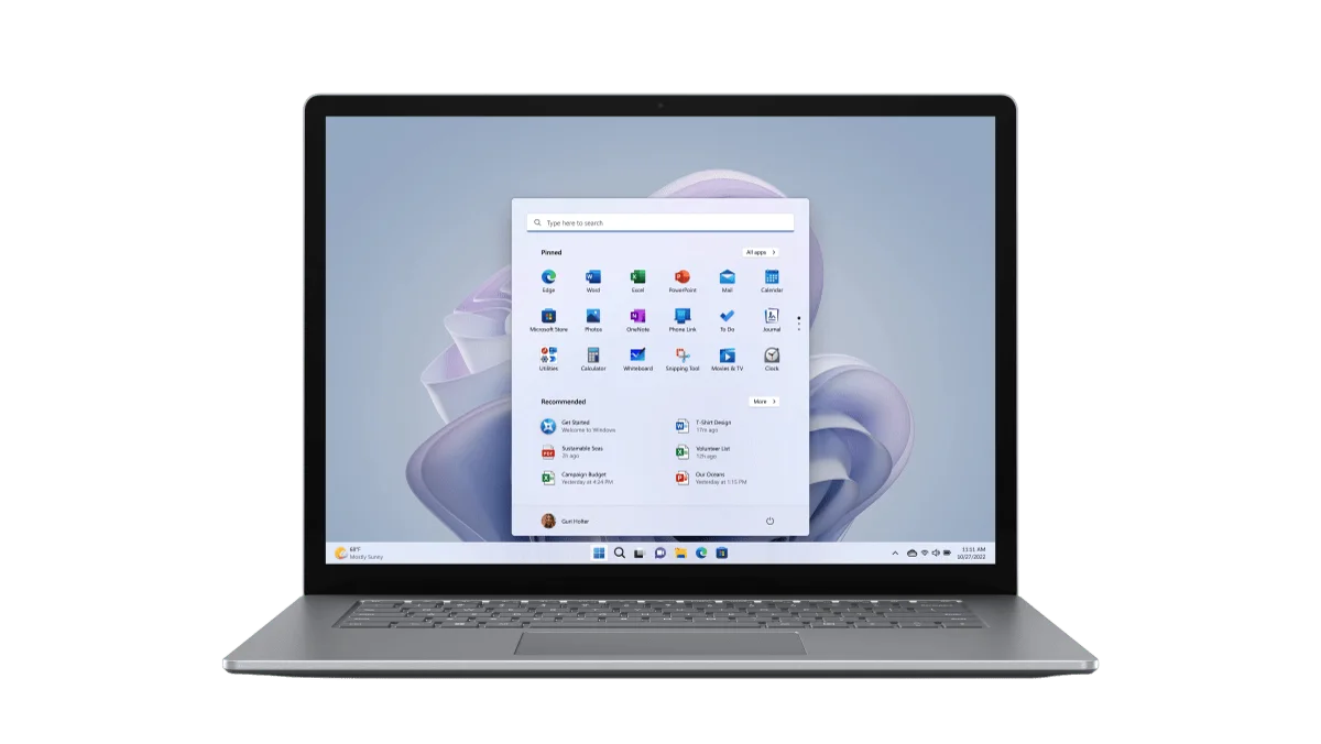 Microsoft Surface Portátil 5 13" - Intel® Core™ i5-11300H - 8GB - 256GB SSD - Intel® Iris® Xe Graphics