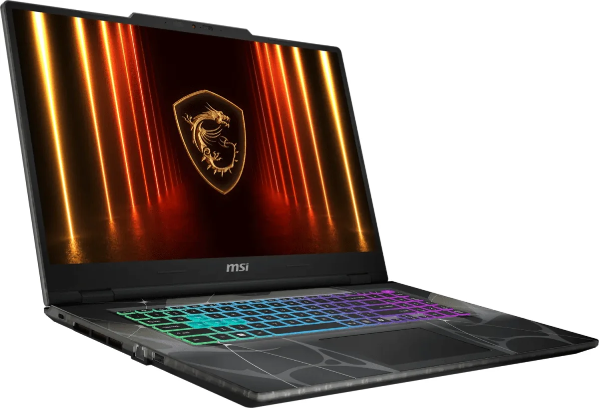 Alquila Portátil para juegos MSI Cyborg 17 B2RWFKG-056 - Intel® Core™ 7-240H - 16 GB - SSD de 512 GB - NVIDIA® GeForce® RTX™ 5060 - Alemán (QWERTZ) desde 58,99 € al mes