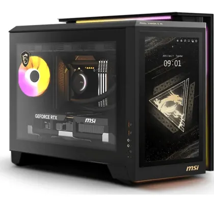 Alquila Computadora de escritorio para juegos MSI MEG Vision X AI 2NVR7-236AT - Intel® Core™ Ultra 7-265K - 64 GB - SSD de 2 TB - NVIDIA® GeForce® RTX™ 5070 Ti - desde 67,99 € al mes