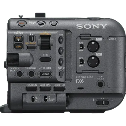 Sony Alpha FX6 Cinema Camera - FE mount