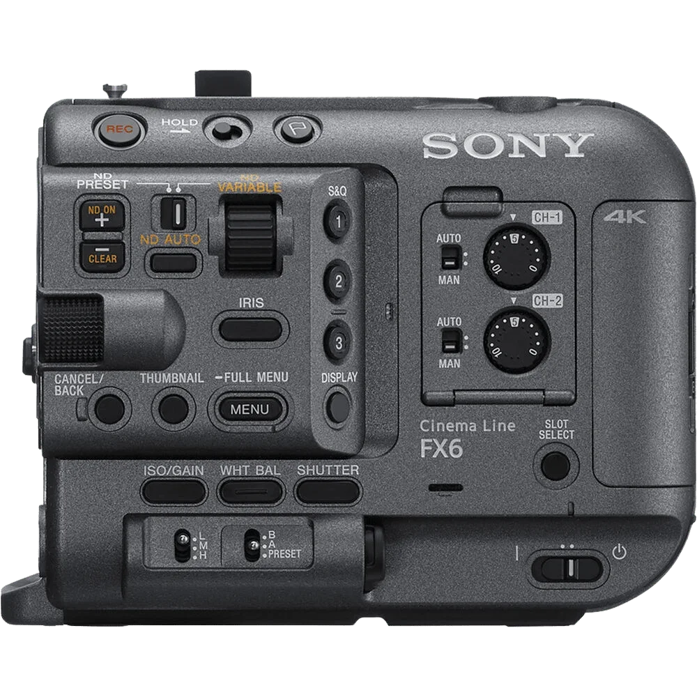 Sony Alpha FX6 Cinema Camera - FE mount