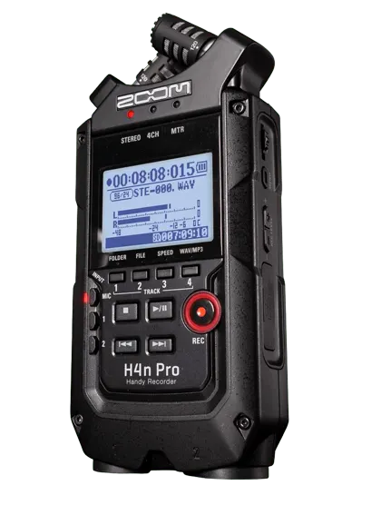 Grabador portátil MP3 / Wave de Zoom H4N Pro