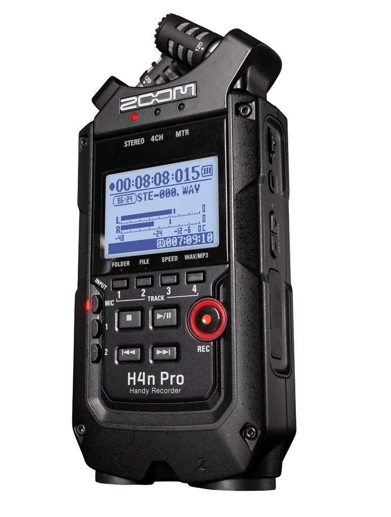 Grabador portátil MP3 / Wave de Zoom H4N Pro